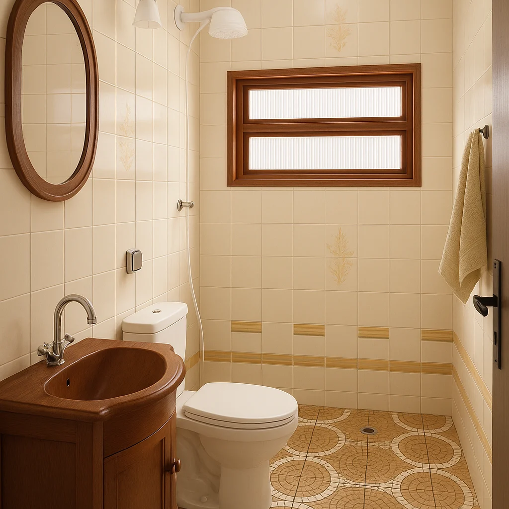 Banheiros com chuveiro quente